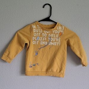 Dr. Seuss Yellow Sweatshirt  3T